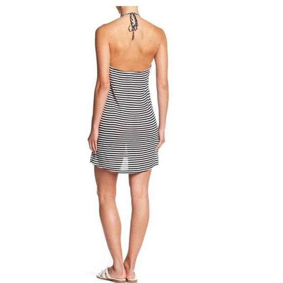 Splendid Itsy Ditsy Floret Striped Cover-Up Dress - Picture 2 of 7